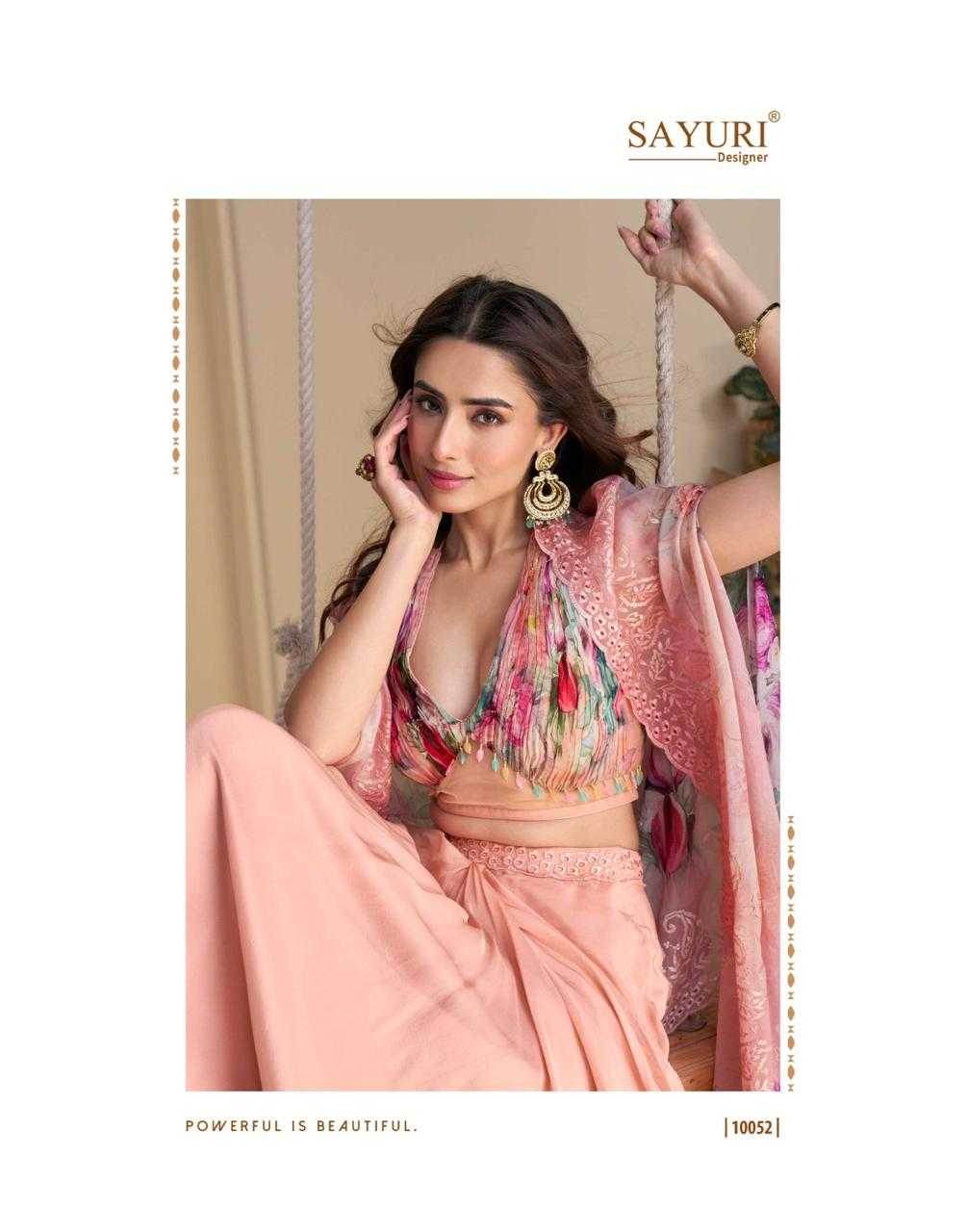 Chinon Silk Suit Embroidered Suits - MYLUXURY LANE ENTERPRISE